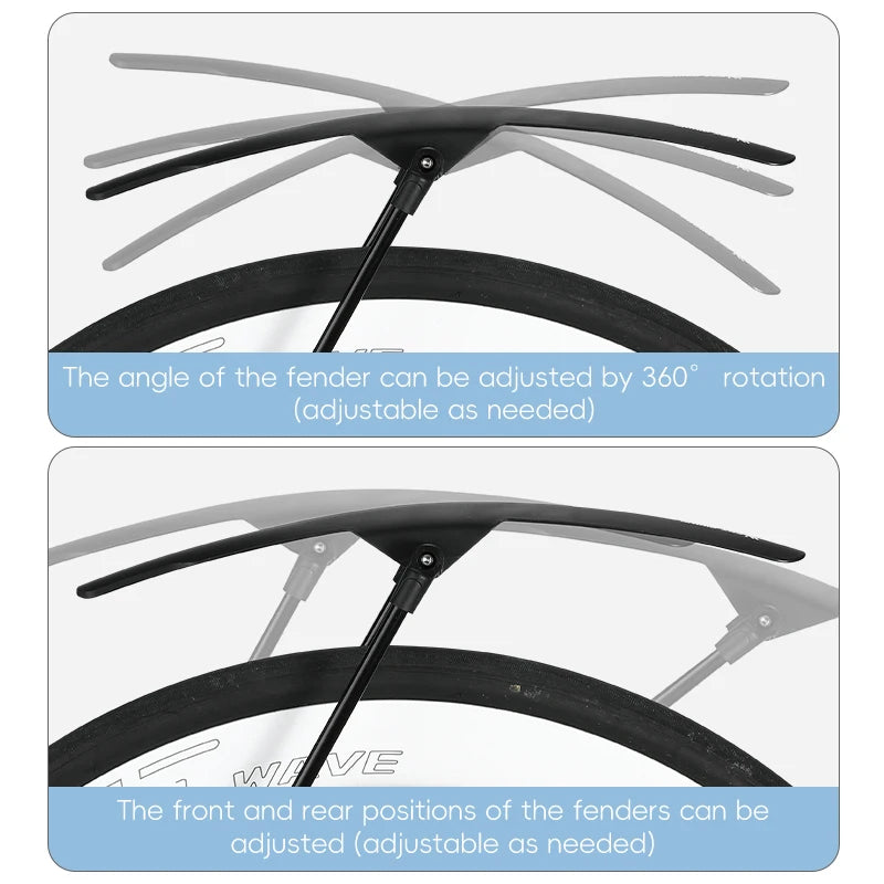 Garde boue ajustable