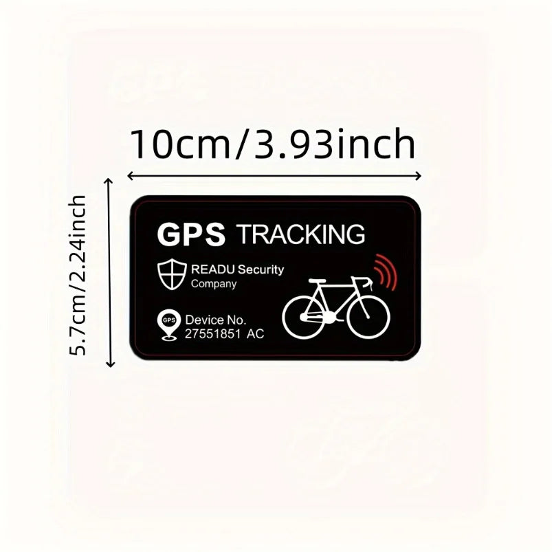 Stickers avertissement GPS
