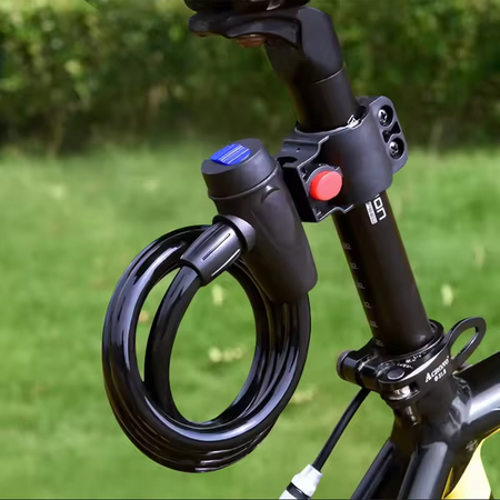 Antivol fixable sur tige de selle