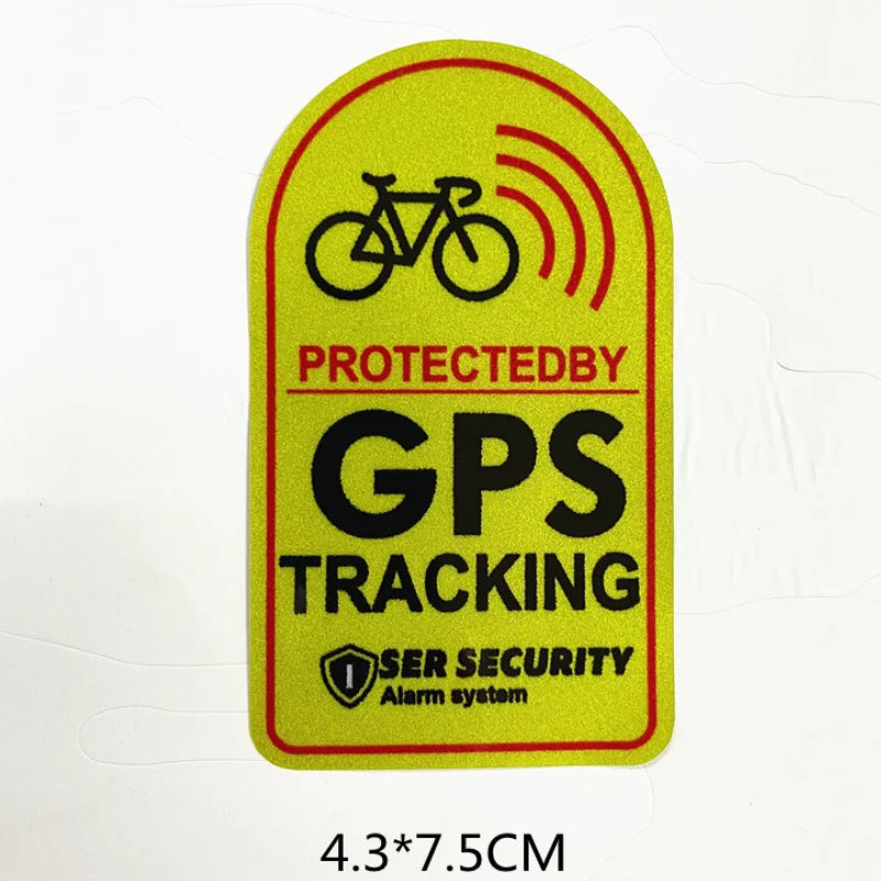 Stickers avertissement GPS
