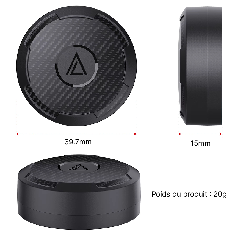 Cache air tag aimant